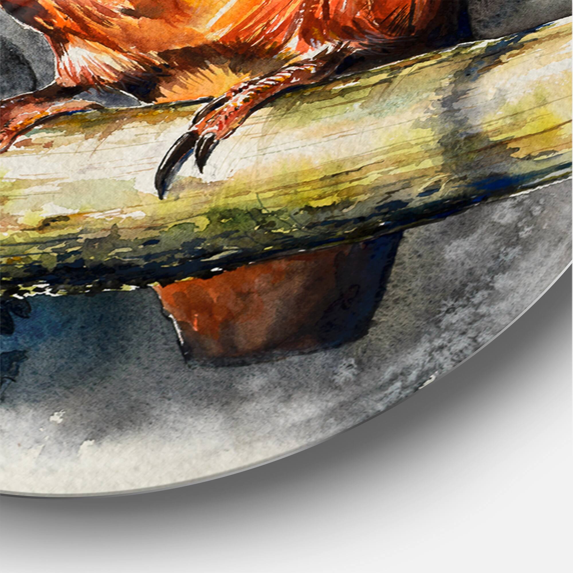 Designart - Common Kingfisher Eating A Small Fish